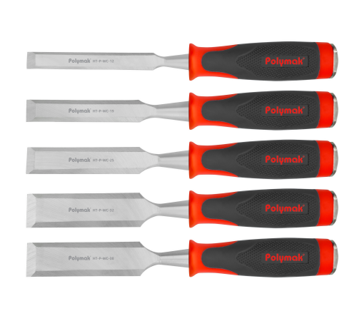 5PC WOOD CHISEL SET
