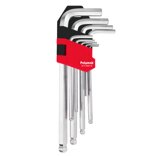 BALL END HEX KEY SET (9 PC)